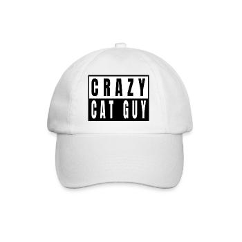 Guénon chats Dictons Animaux Avacato, - Casquette classique - blanc/blanc - Devant