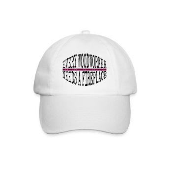 Tronçonneuse Arboristes Sabrina Charpentier T-shirts - Casquette classique - blanc/blanc - Devant