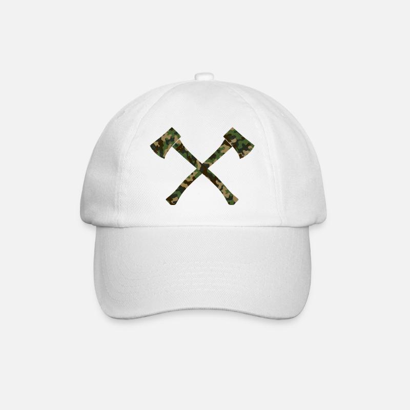 Axt - Baseballkappe - Weiß/Weiß