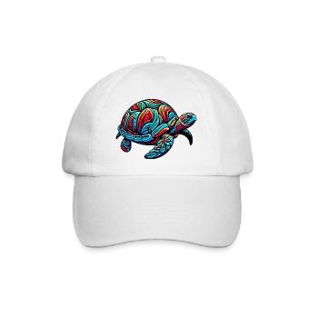 Sea turtle - Baseball Cap - white/white - Front