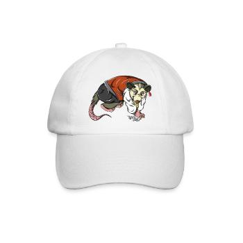Christoph, Possum - Baseballkappe - Weiß/Weiß - Vorne