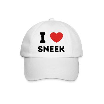 J’aime Sneek Pays-Bas - Casquette classique - blanc/blanc - Devant