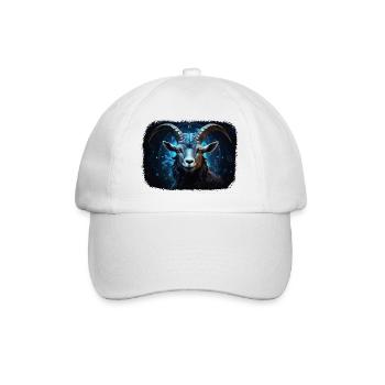 Zodiac sign Capricorn - Baseball Cap - white/white - Front