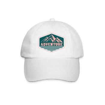 Aventure - Casquette classique - blanc/blanc - Devant