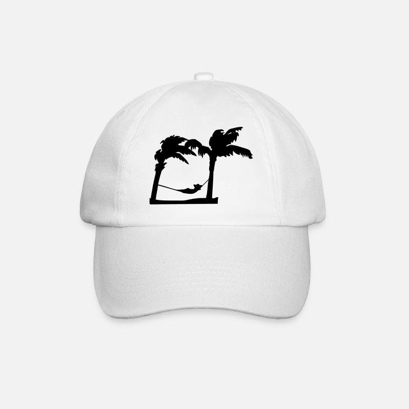 Strand - Baseballkappe - Weiß/Weiß