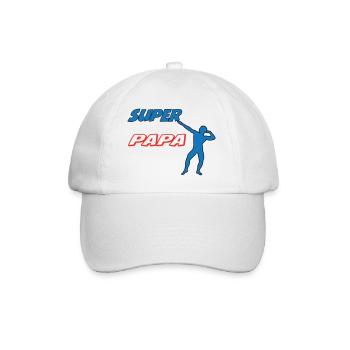 DAD - Baseball Cap - white/white - Front