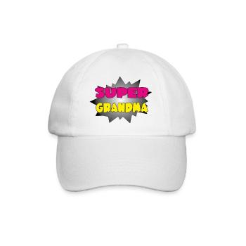 GRANDMA - Casquette classique - blanc/blanc - Devant