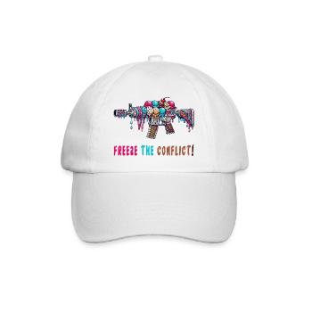 Crème glacée Conflict Freeze - Casquette classique - blanc/blanc - Devant