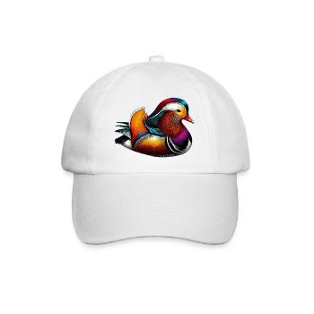 Canard mandarin - Casquette classique - blanc/blanc - Devant