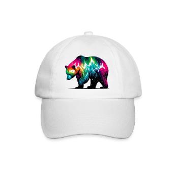 Ours - Casquette classique - blanc/blanc - Devant