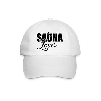 Sauna Wellness Spa - Baseball Cap - white/white - Front