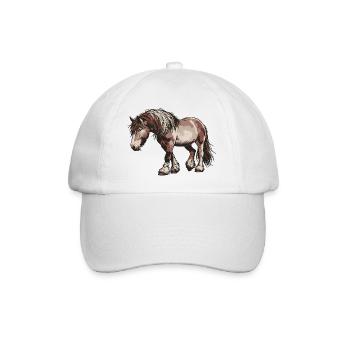 Trot Your Own Path - Baseball Cap - white/white - Front