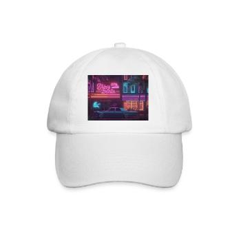Shiny Ocean drive - Baseball Cap - white/white - Front