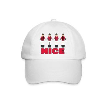 Nice - Baseball Cap - white/white - Front