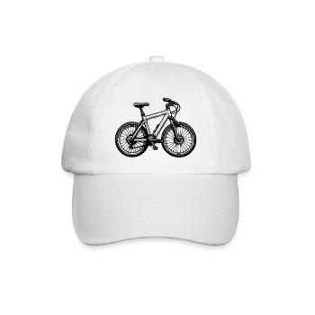Adventure MTB Bike - Baseball Cap - white/white - Front