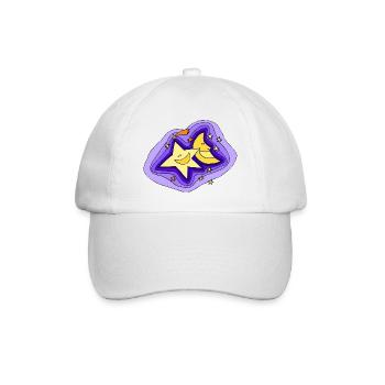 Babykollektion Sommer Sonne 04 - Baseballkappe - Weiß/Weiß - Vorne