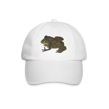Leap into the new - Baseball Cap - white/white - Front