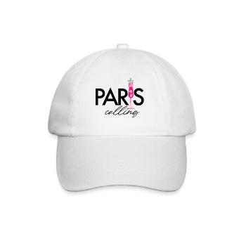 Paris calling - Paris calling - Baseball Cap - white/white - Front