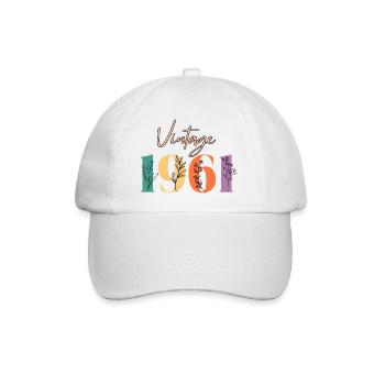 Vintage 1961 florale - Casquette classique - blanc/blanc - Devant