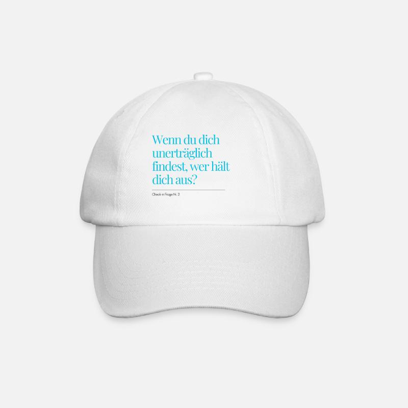 Question n° 2 d’enregistrement - Casquette classique - blanc/blanc