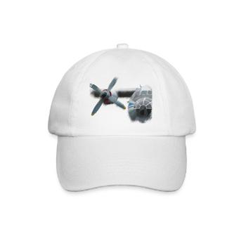 An-12 - Baseball Cap - white/white - Front