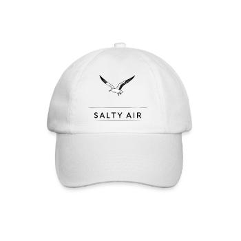 Salty air - Baseballkappe - Weiß/Weiß - Vorne