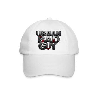 Bad Guy Urban – the player - Baseball Cap - white/white - Front