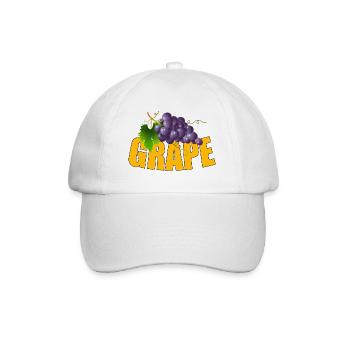 GRAPE - Baseball Cap - white/white - Front