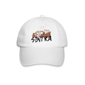 Palais national Sintra ocre rouge Portugal - Baseball Cap - white/white - Front