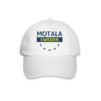 Insigne de l’emblème Motala Sweden - Casquette classique - blanc/blanc - Devant
