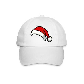 Santa Hut Graphic - Baseballkappe - Weiß/Weiß - Vorne