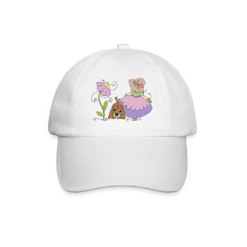 Maedchen_mit_Hund - Casquette classique - blanc/blanc - Devant