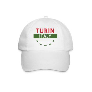 Turn Italy Emblem Tee Artwork - Baseball Cap - white/white - Front