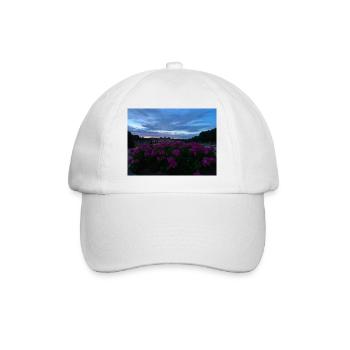 Château de Vaux le Vicomte at night - Baseball Cap - white/white - Front