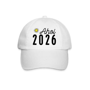 2026 - Baseball Cap - white/white - Front