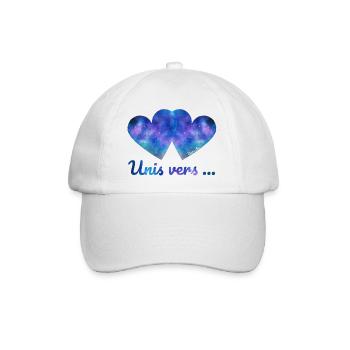 Unis vers... - Casquette classique - blanc/blanc - Devant