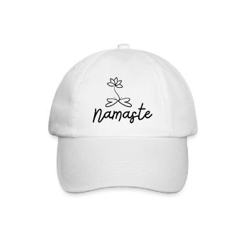 Mindfulness Namaste Spirituality - Baseball Cap - white/white - Front