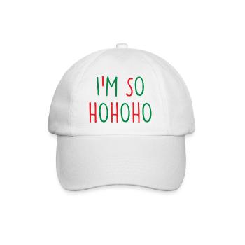 Christmas Christmas - Baseball Cap - white/white - Front