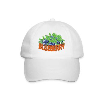 Blueberry - Baseball Cap - white/white - Front