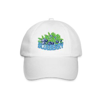 Blueberry - Baseball Cap - white/white - Front