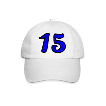 15. 15 YEARS. 15th ANNIVERSARY. 15 YEAR ANNIVERSARY. - Baseball Cap - white/white - Front