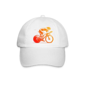 Inspiration pour les vélos de route cool - Casquette classique - blanc/blanc - Devant