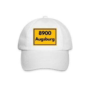 ANCIEN CODE POSTAL RETRO 8900 AUGSBOURG - Casquette classique - blanc/blanc - Devant