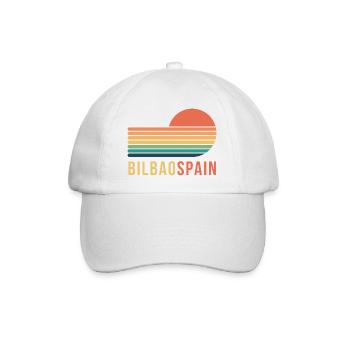 Bilbao Spain - Baseball Cap - white/white - Front