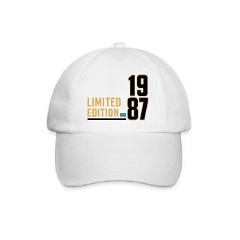 41st Birthday Vintage 1985 Limited - Baseball Cap - white/white - Front