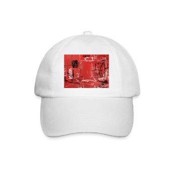 Stadtbewertung - Baseballkappe - Weiß/Weiß - Vorne