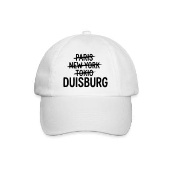 Duisburg, Ruhrpott, Région de la Ruhr Sac de la ville, Mug - Casquette classique - blanc/blanc - Devant