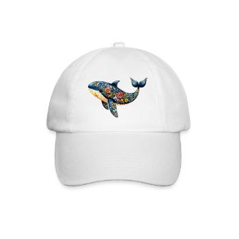 Save the Whale - Baseball Cap - white/white - Front