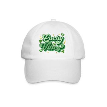 Bonne ambiance pour la Saint-Patrick - Casquette classique - blanc/blanc - Devant