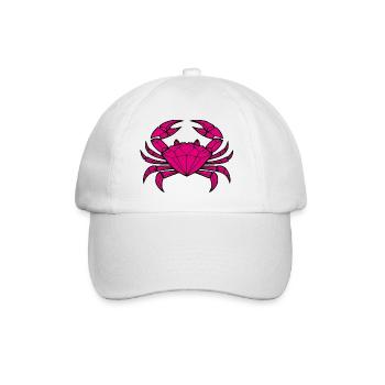 Cancer – Protection et force - Casquette classique - blanc/blanc - Devant
